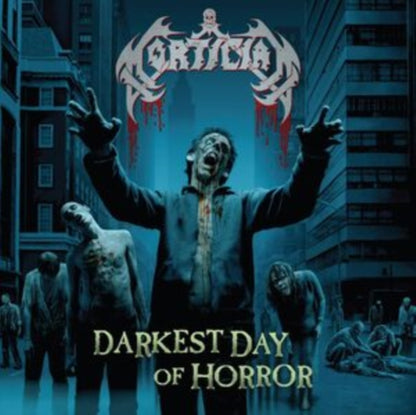 Zombie Apocalypse (Sea Blue With White, Bone White & Gold Splatter LP Vinyl) & Darkest Day Of Horror (Sea Blue With Splatter  LP Vinyl)