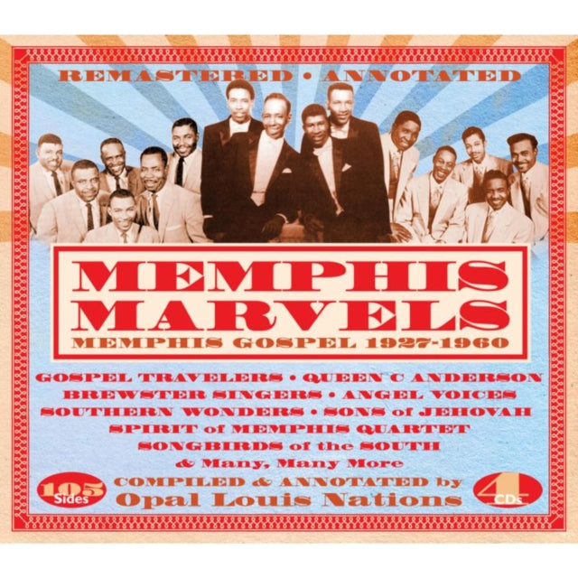 This CD is brand new.Format: CDMusic Style: GospelThis item's title is: Memphis MarvelArtist: Various ArtistsLabel: JSP RECORDSBarcode: 788065715427Release Date: 3/26/2012