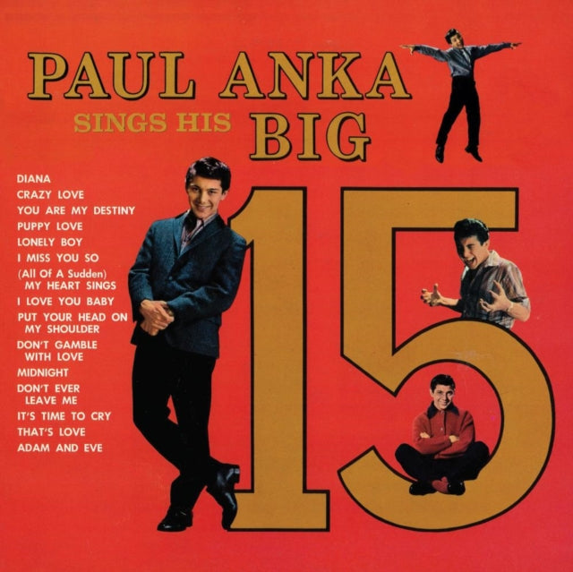 Paul Anka Sings His Big 15 (Gold LP Vinyl)