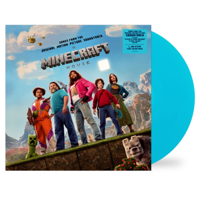 This LP Vinyl is brand new.Format: LP VinylThis item's title is: Minecraft Movie (Songs From The Ost) (Teal LP Vinyl)Artist: Various ArtistsBarcode: 794043225437Release Date: 10/17/2025
