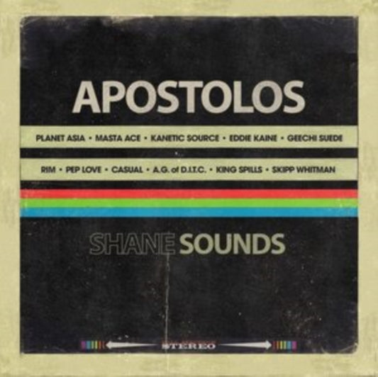 Product Image : This LP Vinyl is brand new.<br>Format: LP Vinyl<br>This item's title is: Apostolos<br>Artist: Shane Sounds<br>Label: BLACK BUFFALO RECORDS<br>Barcode: 794677369286<br>Release Date: 1/27/2023