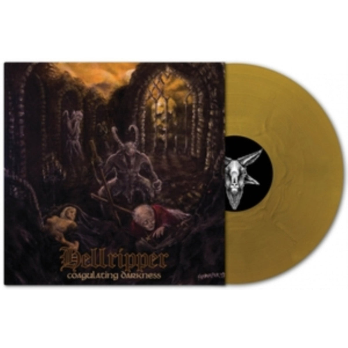 Coagulating Darkness (Gold LP Vinyl)