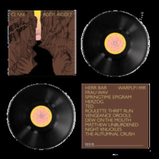 This LP Vinyl is brand new.Format: LP VinylMusic Style: AbstractThis item's title is: Body Riddle (2LP)Artist: ClarkLabel: WARP RECORDSBarcode: 801061814915Release Date: 9/30/2022