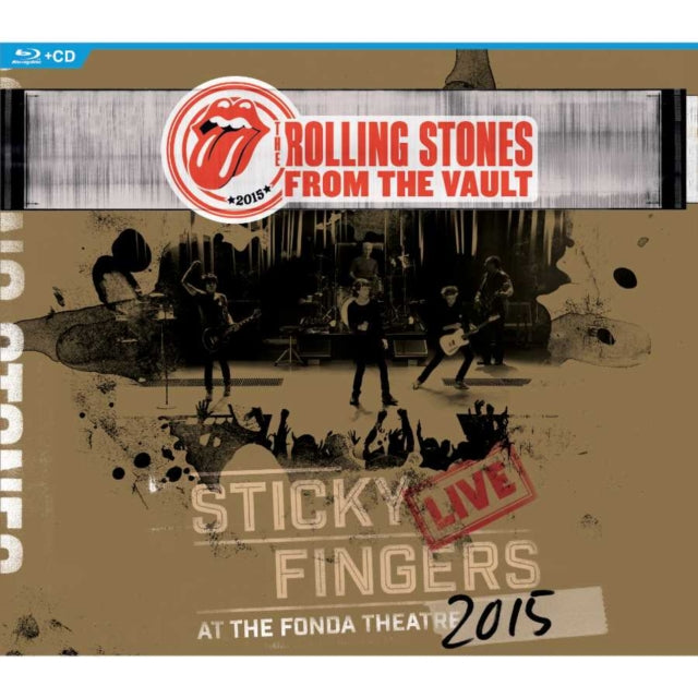 This CD is brand new.Format: CDMusic Style: Rock & RollThis item's title is: From The Vault: Sticky Fingers Live At The Fonda Theater 2015 (CD/Blu-Ray)Artist: Rolling StonesLabel: Rolling Stones RecordsBarcode: 801213356690Release Date: 9/29/2017