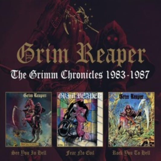 This CD is brand new.Format: CDMusic Style: FunkThis item's title is: Grimm Chronicles 1983-1987 (3CD)Artist: Grim ReaperLabel: EpicBarcode: 803341534643Release Date: 11/5/2021