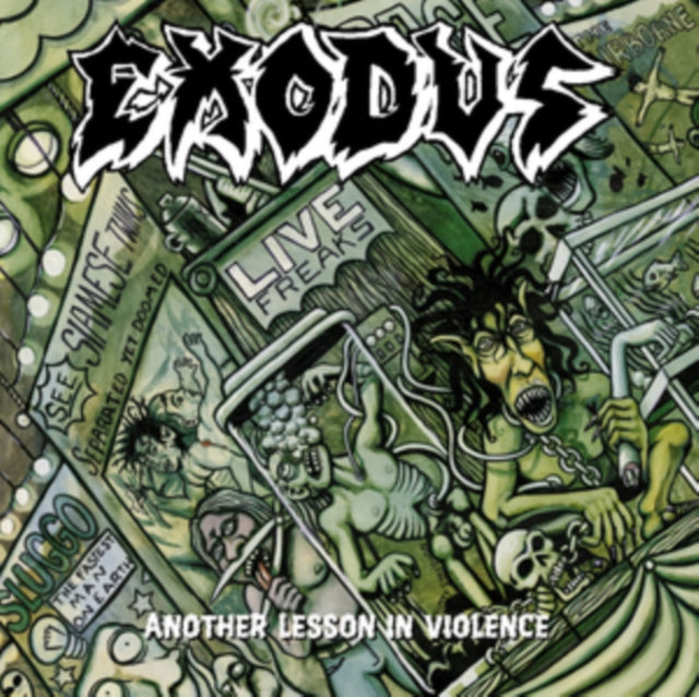 This Music Cassette is brand new.Format: Music CassetteMusic Style: ThrashThis item's title is: Another Lesson In ViolenceArtist: ExodusLabel: Back On BlackBarcode: 803341571112Release Date: 9/9/2022