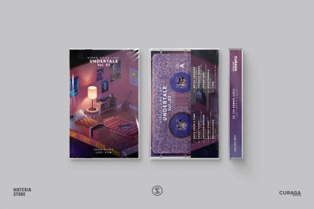 Video Game Lofi: Undertale Vol. 2 (Translucent Blue W/ Glitter Cassette)