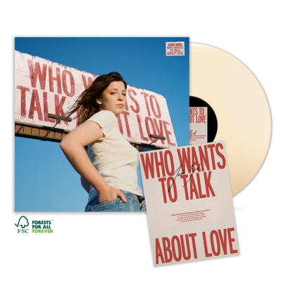 Different Kinds Of Light (2LP) & Who Wants To Talk About Love (Cream LP Vinyl/Signed Poster) (I)