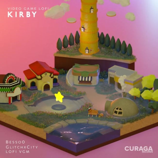 Video Game Lofi: Kirby (Sakura Pink LP Vinyl)