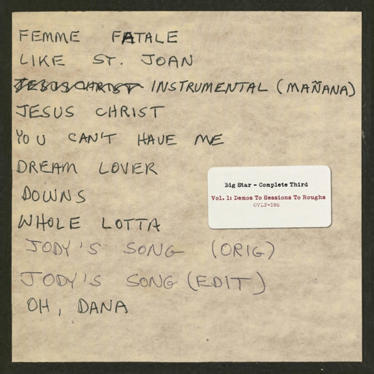 Complete Third Vol.1: Demos To Sessions To Roughs