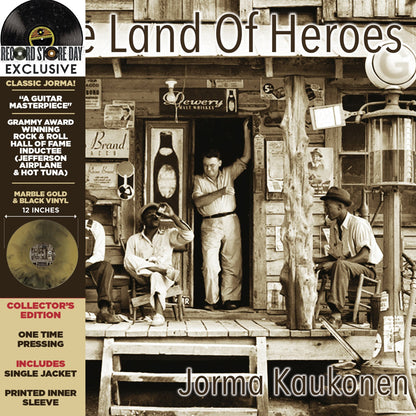 Jorma Kaukonen - Christmas… (Christmas Tree Edition) & Land Of Heroes (Deluxe/Hazed Gold & Black LP Vinyl)