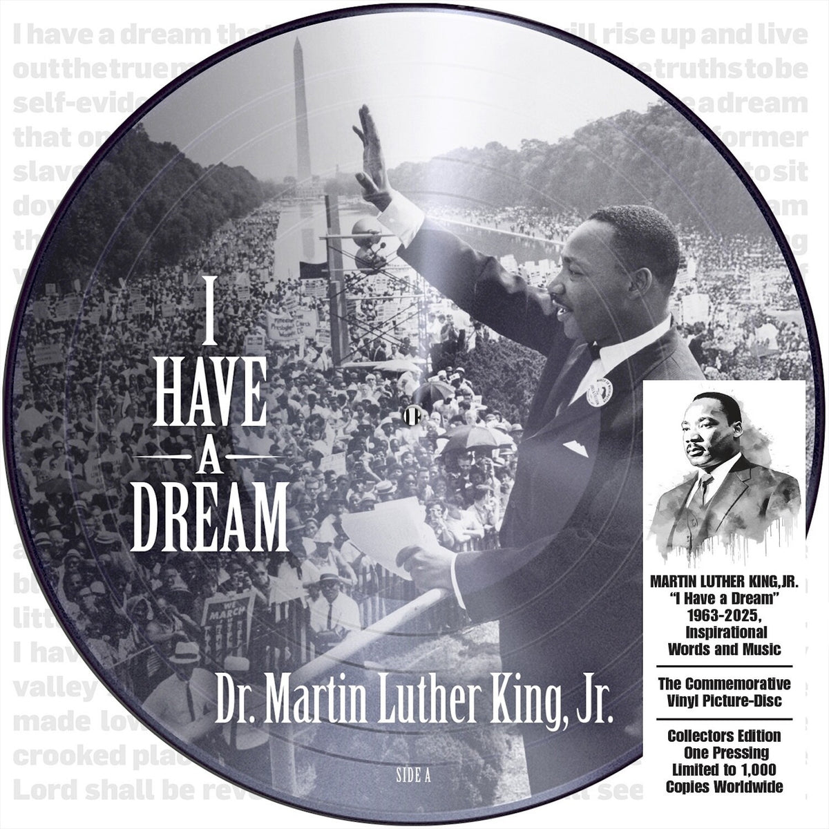 I Have A Dream 1963-2025 Inspirational (Picture Disc/Anniversary Edition)