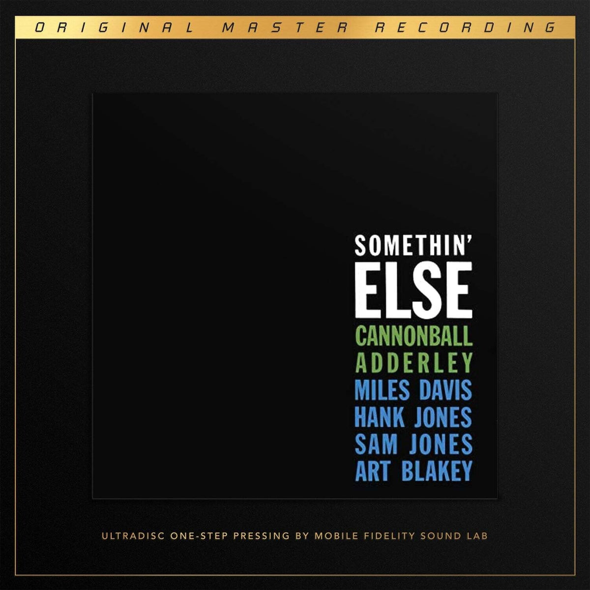 Somethin' Else (2LP/180G/45RPM Supervinyl Ultradisc One-Step/Original Masters/Limited/Numbered)