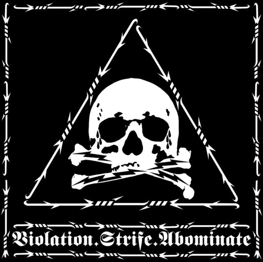 Violation.Strife/Abominate (Silver & Black Marble LP Vinyl/Gatefold)