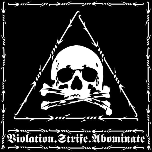 Violation.Strife/Abominate (Silver & Black Marble LP Vinyl/Gatefold)