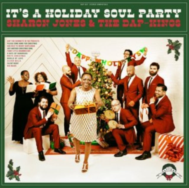 This CD is brand new.Format: CDMusic Style: Soul-JazzThis item's title is: It's A Holiday Soul PartyArtist: Sharon & The Dap-Kings JonesLabel: DAPTONE RECORDSBarcode: 823134003729Release Date: 10/30/2015