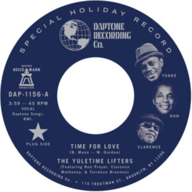 This 7 Inch Vinyl is brand new.Format: 7 Inch VinylThis item's title is: Time For Love B/W Time For Love (Instrumental)Artist: Yuletime LiftersBarcode: 823134115613Release Date: 11/24/2023