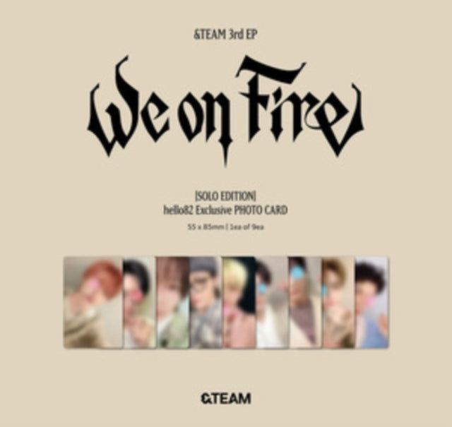 3Rd Ep We On Fire (Solo Ver.)