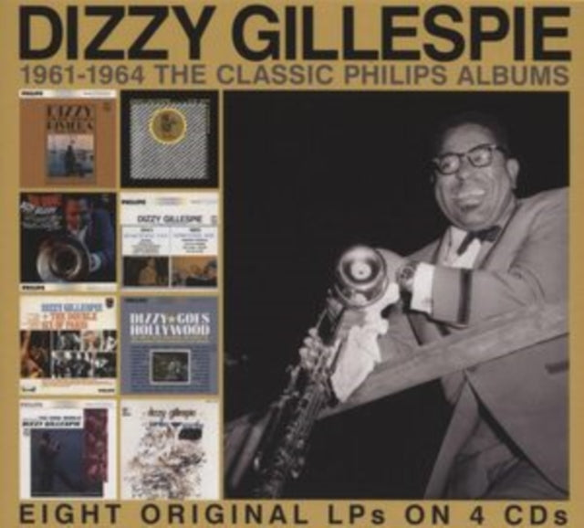 This CD is brand new.Format: CDThis item's title is: 1961-1964: The Classic Philips AlbumsArtist: Dizzy GillespieLabel: ENLIGHTENMENTBarcode: 823564037295Release Date: 7/7/2023