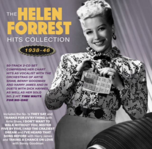 This CD is brand new.Format: CDThis item's title is: Hits Collection 1938-46Artist: Helen ForrestBarcode: 824046332822Release Date: 4/10/2020
