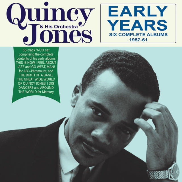 This CD is brand new.Format: CDThis item's title is: Early Years: Six Complete Albums 1957-61Artist: Quincy & His Orchestra JonesLabel: ACROBATBarcode: 824046912727Release Date: 1/20/2023