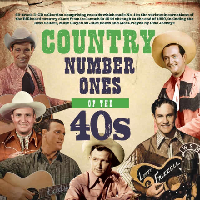 This CD is brand new.Format: CDThis item's title is: Country No. 1S Of The '40S (3CD)Artist: Various ArtistsBarcode: 824046914325Release Date: 2/2/2024