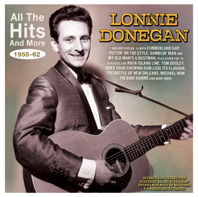 This CD is brand new.Format: CDThis item's title is: All The Hits & More 1955-62 (3CD)Artist: Lonnie DoneganBarcode: 824046915025Release Date: 6/14/2024