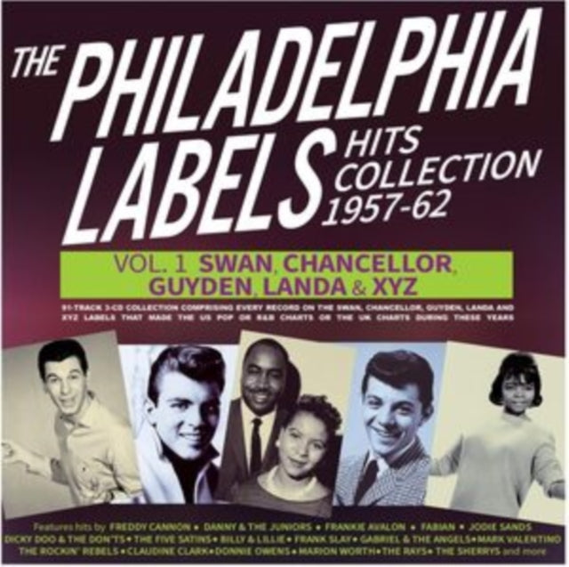 Philadelphia Labels Hits Collection 1957-62 Vol. 1: Swan, Chancellor & Guyden (3CD)