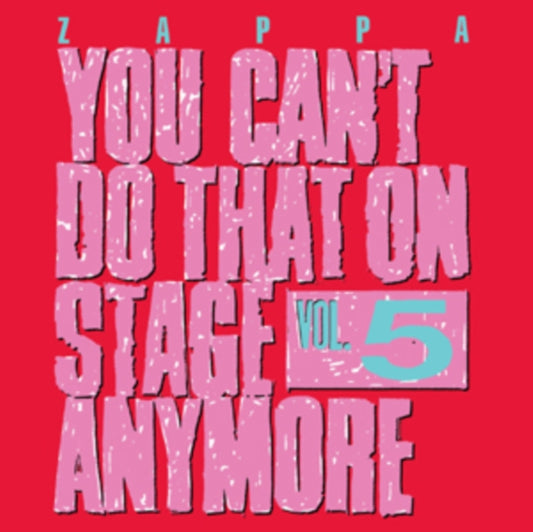 This CD is brand new.Format: CDMusic Style: DialogueThis item's title is: You Can't Do That On Stage Anymore Vol.5Artist: Frank ZappaLabel: UMeBarcode: 824302388426Release Date: 11/19/2012