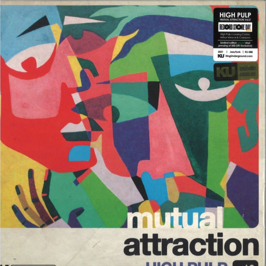 This LP Vinyl is brand new.Format: LP VinylThis item's title is: Mutual Attraction Vol. 2Artist: High PulpLabel: KINGUNDERGROUNDBarcode: 824833035769Release Date: 6/12/2021