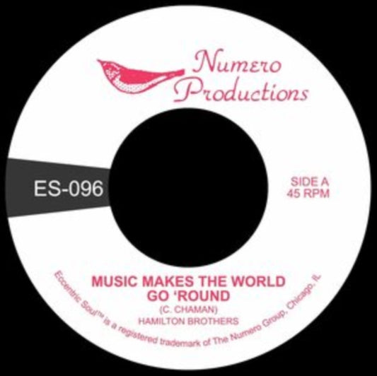 This 7 Inch Vinyl is brand new.Format: 7 Inch VinylThis item's title is: Music Makes The World Go 'RoundArtist: Hamilton BrothersBarcode: 825764709668Release Date: 7/19/2024