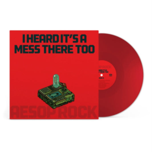 I Heard It's A Mess There Too (Apple Red Opaque LP Vinyl)