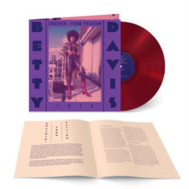 This LP Vinyl is brand new.Format: LP VinylThis item's title is: Crashin From Passion (Red LP Vinyl)Artist: Betty DavisBarcode: 826853219624Release Date: 11/17/2023