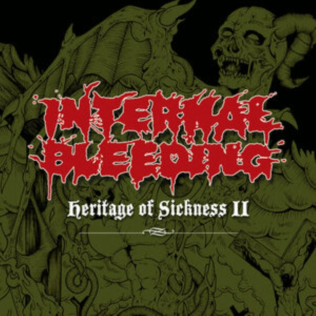 Product Image : This CD is brand new.<br>Format: CD<br>Music Style: Death Metal<br>This item's title is: Heritage Of Sickness 2<br>Artist: Internal Bleeding<br>Label: COMATOSE MUSIC<br>Barcode: 827166529028<br>Release Date: 9/3/2021