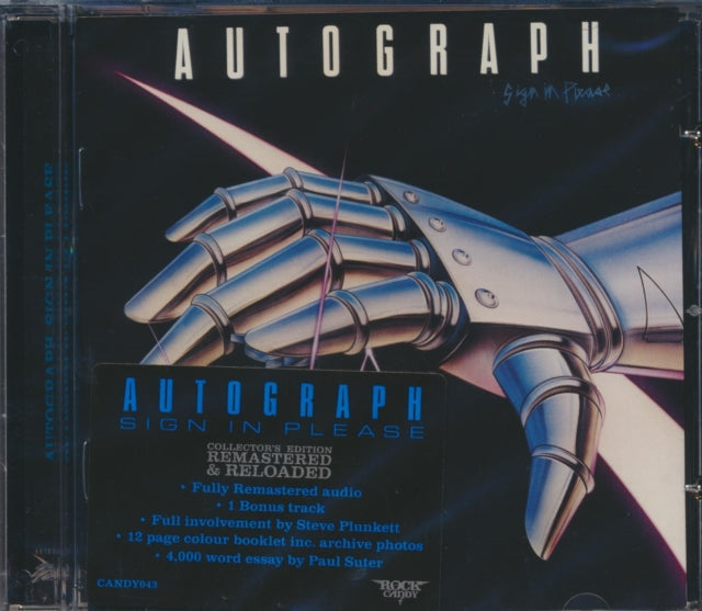 This CD is brand new.Format: CDMusic Style: Hard RockThis item's title is: Sign In PleaseArtist: AutographLabel: ROCK CANDYBarcode: 827565043620Release Date: 7/4/2011