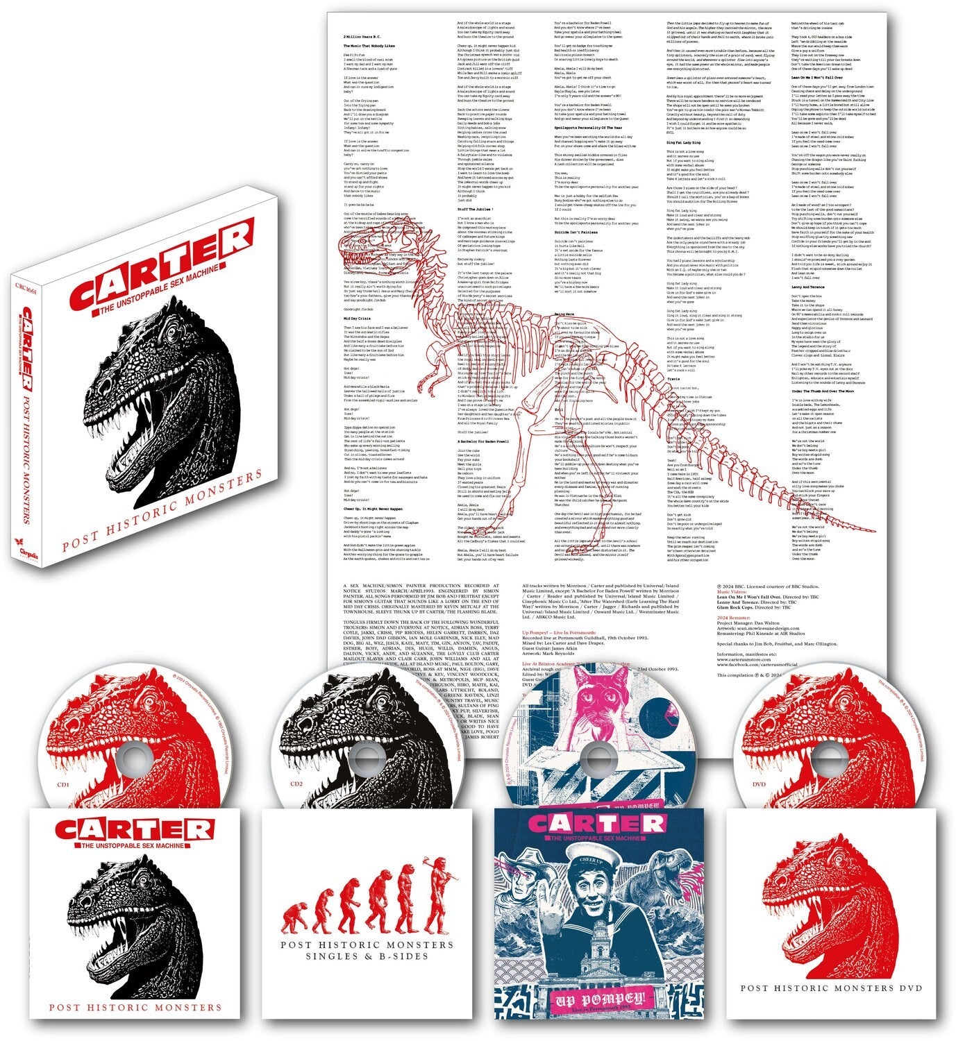 Post Historic Monsters (3CD/DVD)
