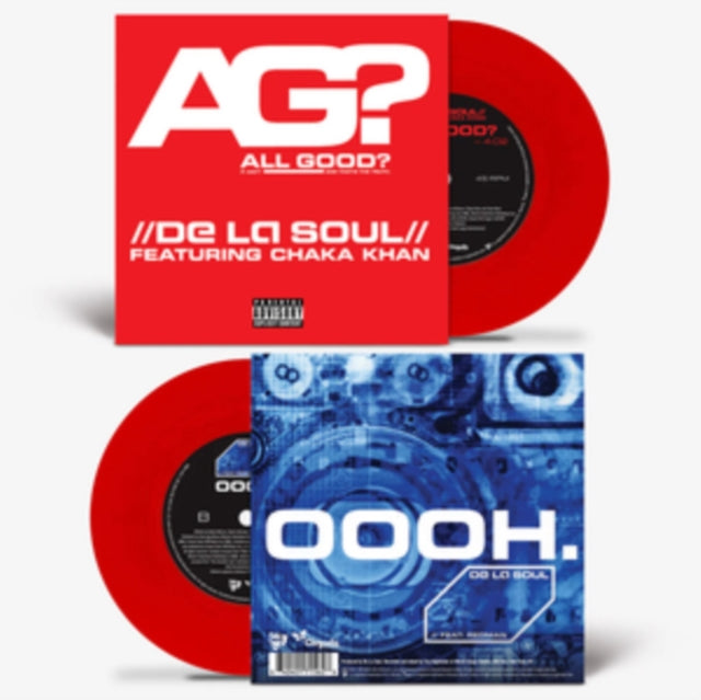 This 7 Inch Vinyl is brand new.Format: 7 Inch VinylThis item's title is: All Good/Oooh (Red Vinyl)Artist: De La SoulLabel: AOI RecordsBarcode: 840401715628Release Date: 8/29/2025