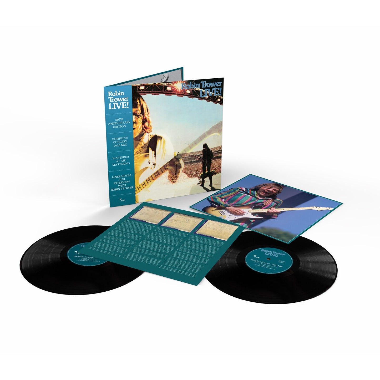 Robin Trower Live 50Th Anniversary Edition (2LP)