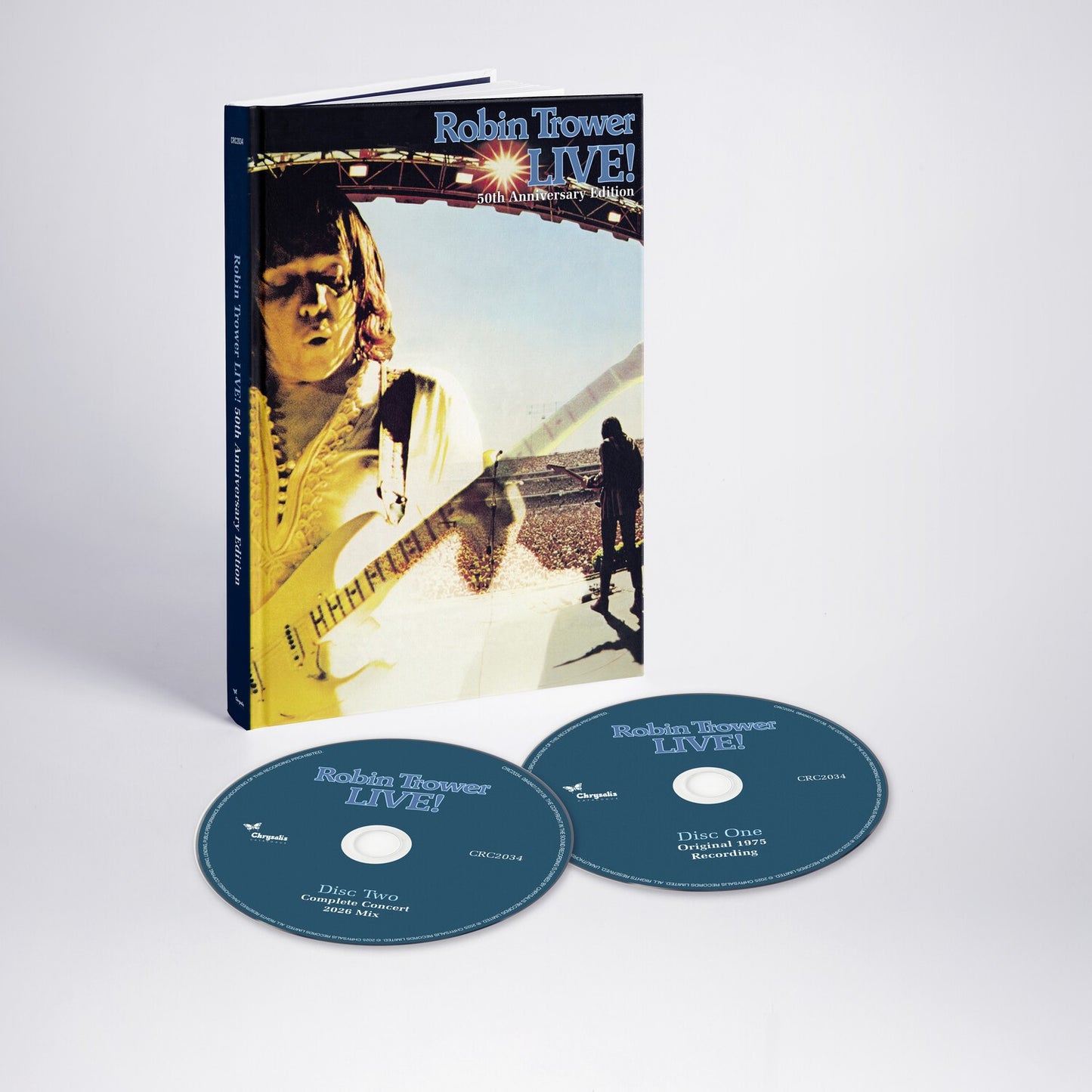 Robin Trower Live 50Th Anniversary Edition (2CD)