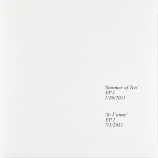 Summer Of Ten + Je T'aime (Color LP Vinyl)