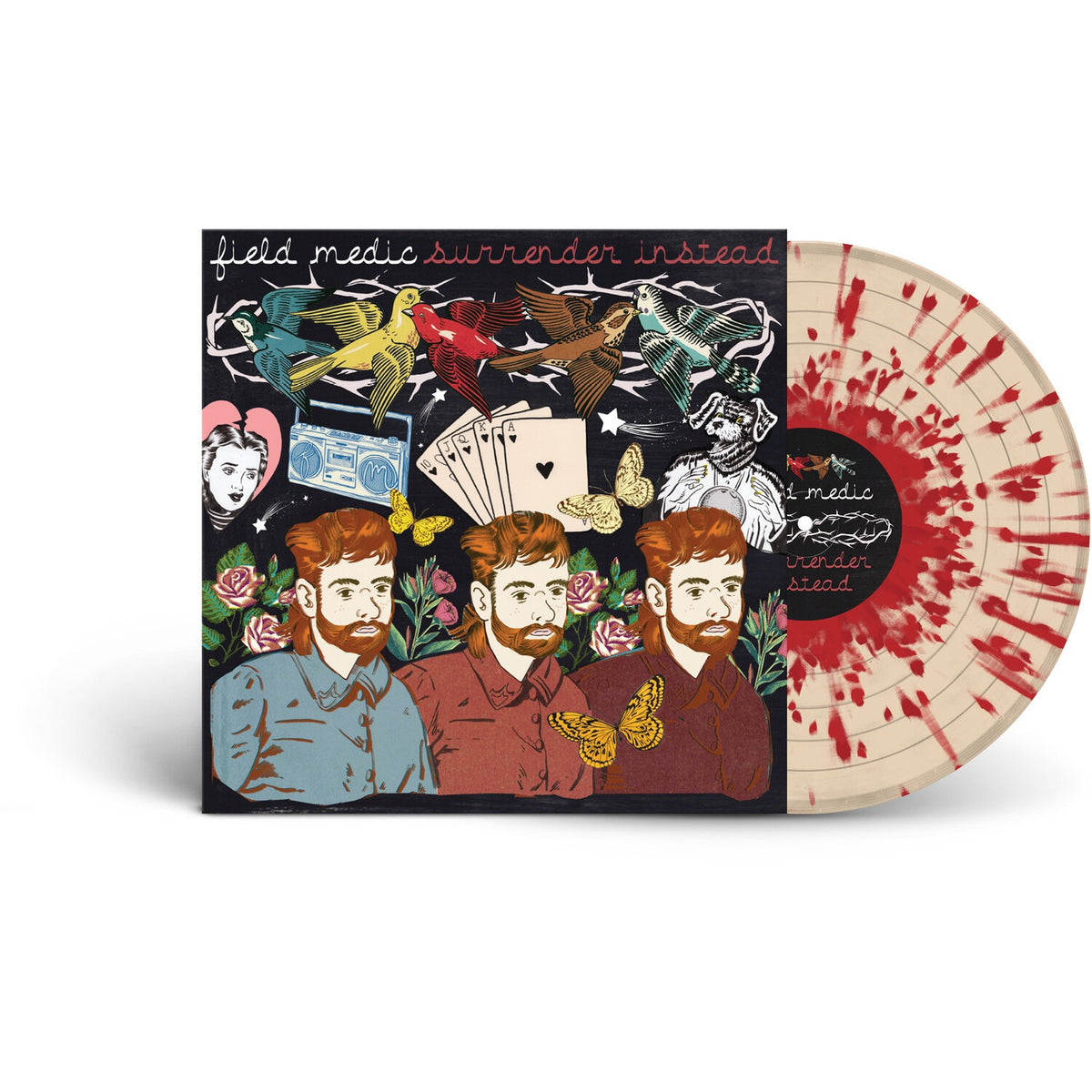 Surrender Instead (Bone/Red Splatter LP Vinyl)