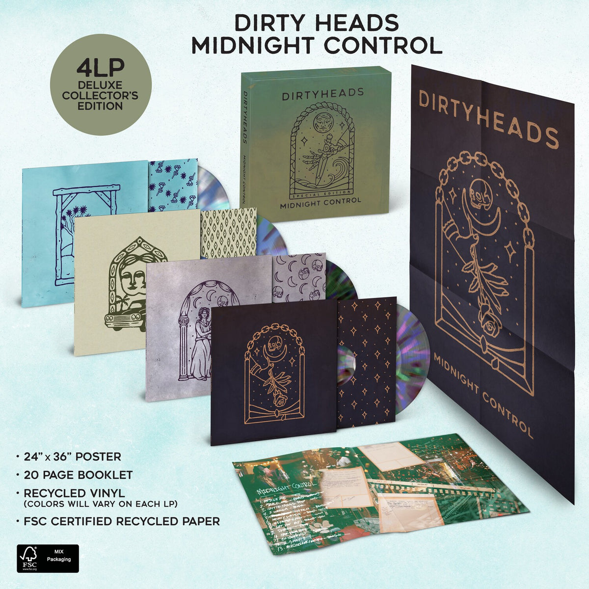 Midnight Control Deluxe: Collector’S Edition Vinyl Boxset (4LP)