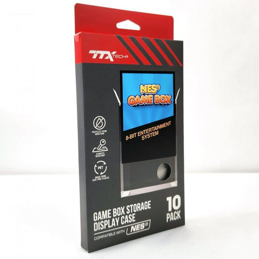 Game Box Storage Display Case: NES Games (10) - TTX