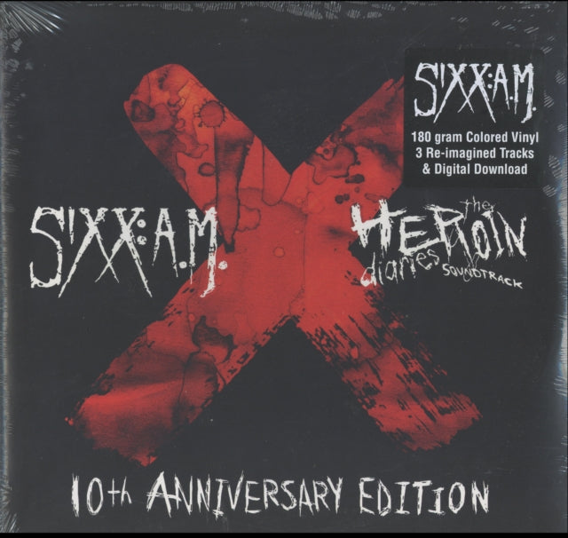 This LP Vinyl is brand new.Format: LP VinylMusic Style: Hard RockThis item's title is: Heroin Diaries Soundtrack: 10Th Anniversary Edition (Colored LP Vinyl/Gatefold)Artist: Sixx:A.M.Label: ELEVEN SEVEN MUSICBarcode: 849320019718Release Date: 1/26/2018