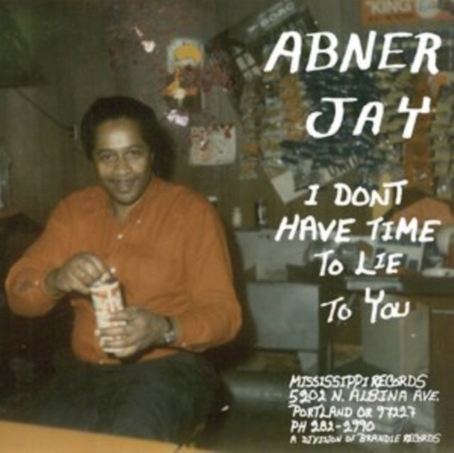 This LP Vinyl is brand new.Format: LP VinylThis item's title is: I Don't Have Time To Lie To YouArtist: Abner JayLabel: MISSISSIPPI-MRS RECORDSBarcode: 850024931282Release Date: 10/1/2021