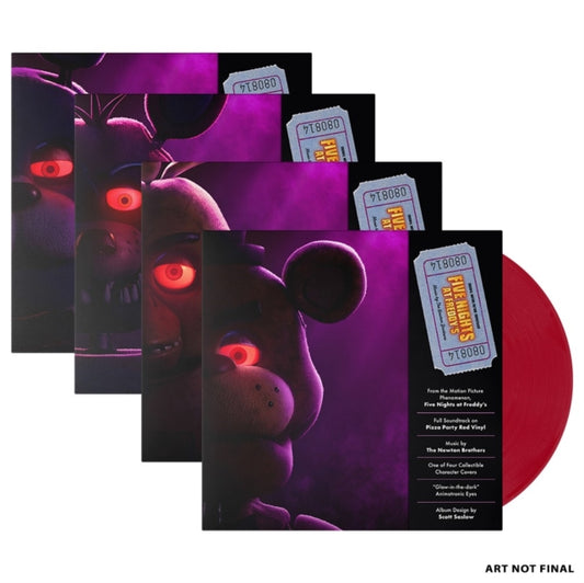 Five Nights At Freddy’S LP Vinyl Ost (Pizza Party Red LP Vinyl)
