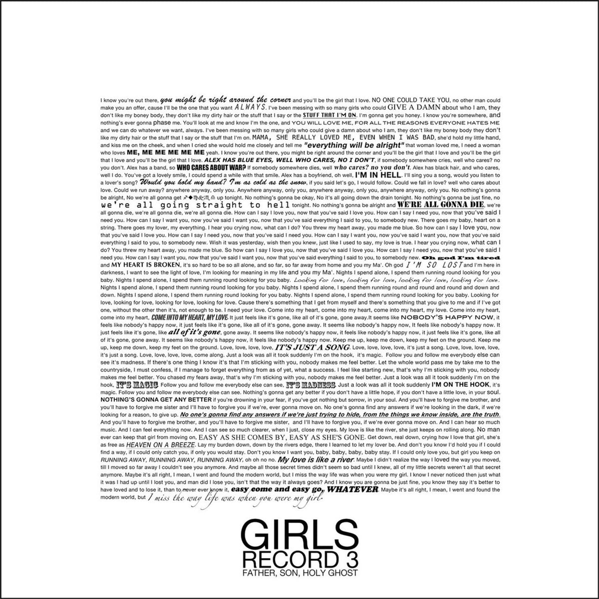 Father, Son, Holy Ghost (X) (2LP)