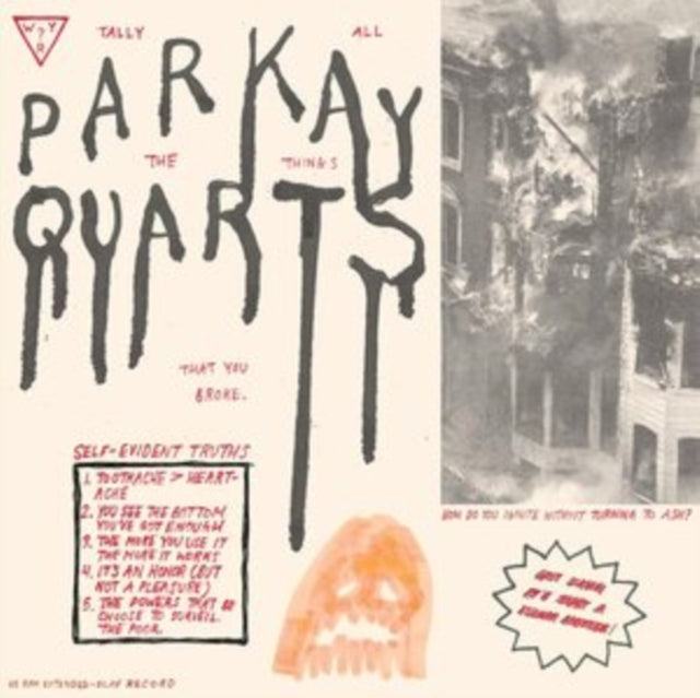 Product Image : This 12 Inch vinyl is brand new.<br>Format: 12 Inch vinyl<br>Music Style: Drum n Bass<br>This item's title is: Tally All The Things That You Broke<br>Artist: Parquet Courts<br>Label: WHAT'S YOUR RUPTURE<br>Barcode: 851372002563<br>Release Date: 12/1/2015
