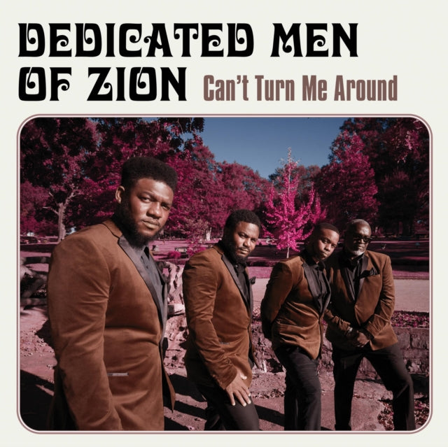 This LP Vinyl is brand new.Format: LP VinylMusic Style: GospelThis item's title is: Can't Turn Me AroundArtist: Dedicated Men Of ZionLabel: BIBLE AND TIRE RECORDING CO.Barcode: 854255000069Release Date: 6/26/2020