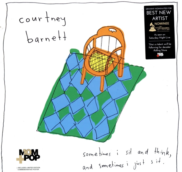 This LP Vinyl is brand new.Format: LP VinylMusic Style: Indie PopThis item's title is: Sometimes I Sit And Think & Sometimes I Just SitArtist: Courtney BarnettLabel: MOM & POP MUSIC 2011 RED DEALBarcode: 858275022117Release Date: 3/23/2015